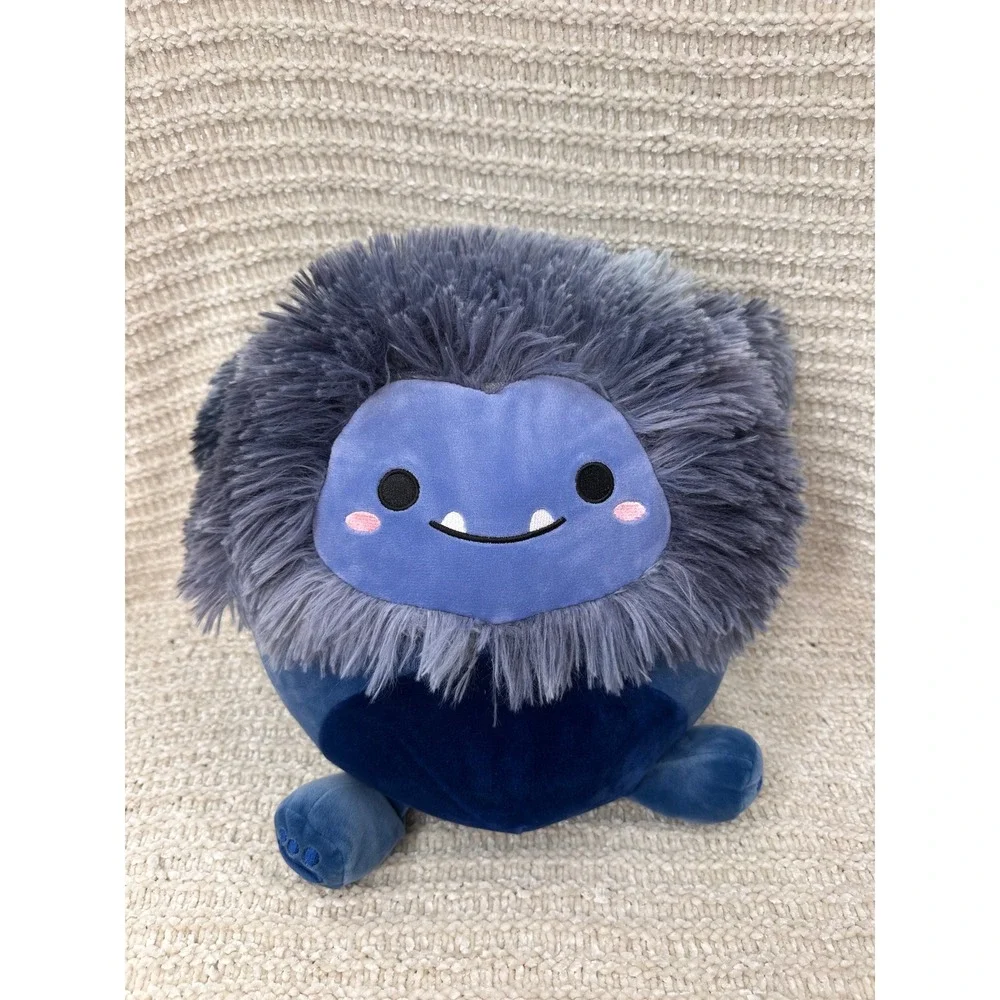 Squishmallows Dani Bigfoot Plush 12 Inch Navy Blue Stuffed Animal Toy Kids Lovey